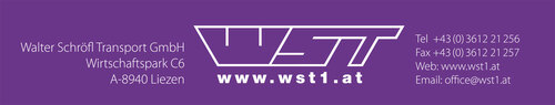 logo wst schröfl transport